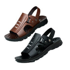 Sandália Masculina de Couro SCM07 - Sandália Masculina de Couro Casa Tech 