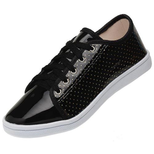 Sapato Casual Feminino - Casual Girl G2P16 - Casual Girl Casa Tech Loja 33 Preto 
