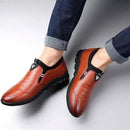 Sapato de Couro Masculino Sport CAL40 - Sapato de Couro Masculino Sport Casa Tech Loja 