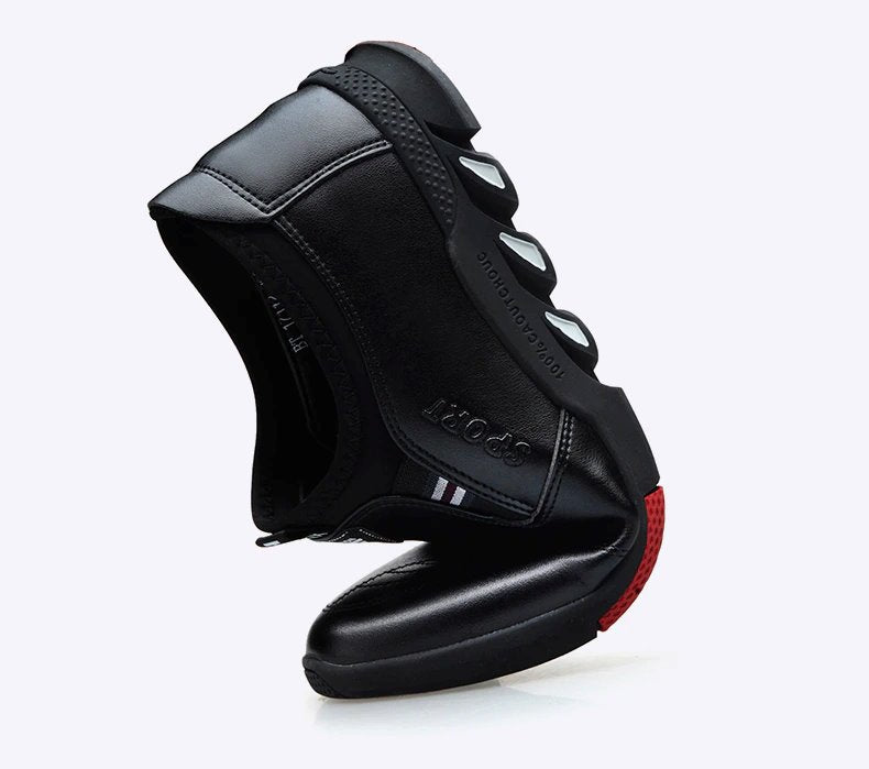Sapato de Couro Masculino Sport SPM05 - Sapato de Couro Masculino Sport Casa Tech Loja 