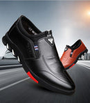 Sapato de Couro Masculino Sport SPM05 - Sapato de Couro Masculino Sport Casa Tech Loja 