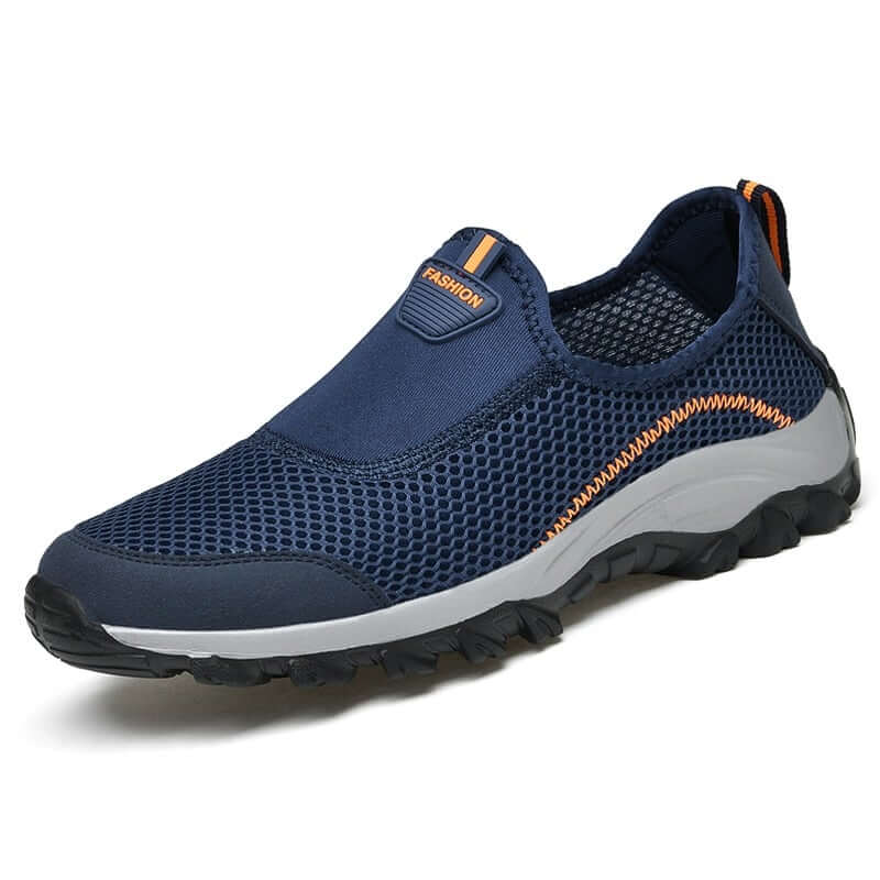 Sapato Masculino Antiderrapante para Esporte G5P17 - Sapato Masculino Antiderrapante para Esporte Casa Tech Loja Azul 37 