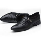 Sapato Social Masculino de Couro com Fivela