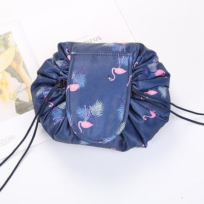 Scrunchie Compact - Bolsa Compacta G4P28 - Scrunchie Compact - Bolsa Compacta Casa Tech Loja Flamingo azul escuro 