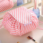 Scrunchie Compact - Bolsa Compacta G4P28 - Scrunchie Compact - Bolsa Compacta Casa Tech Loja Listra Rosa 