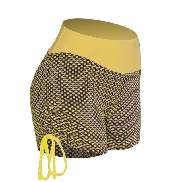 Short Levanta Bumbum Feminino para Exercícios Academia Tik Tok G6P3 - Calça Legging Feminino para Exercícios Academia Tik Tok Casa Tech Loja Amarelo P Short