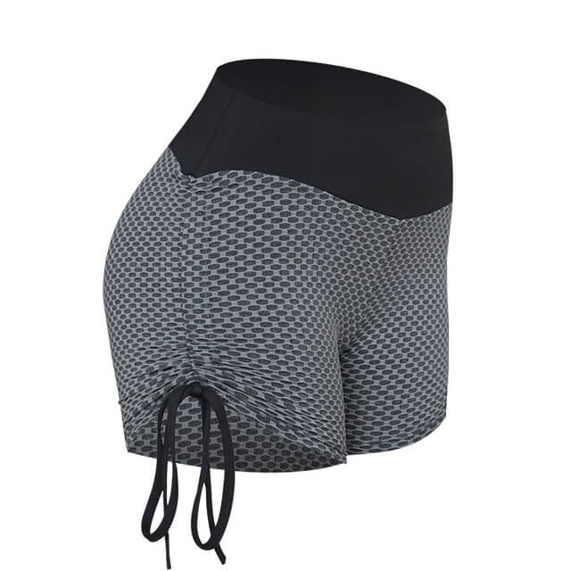 Short Levanta Bumbum Feminino para Exercícios Academia Tik Tok G6P3 - Calça Legging Feminino para Exercícios Academia Tik Tok Casa Tech Loja Cinza Escuro P Short