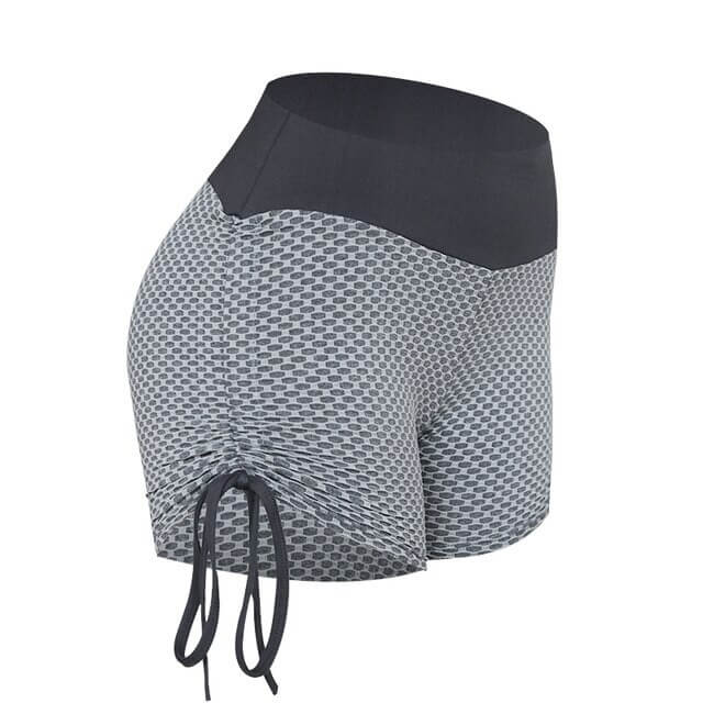 Short Levanta Bumbum Feminino para Exercícios Academia Tik Tok G6P3 - Calça Legging Feminino para Exercícios Academia Tik Tok Casa Tech Loja Cinza P Short