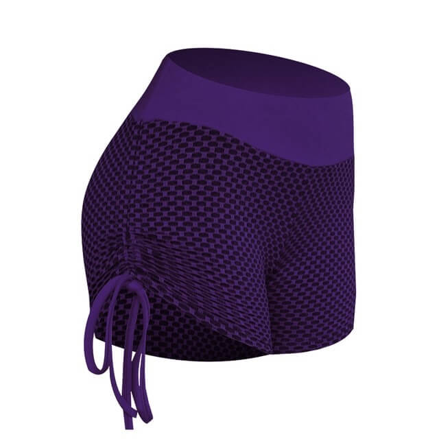 Short Levanta Bumbum Feminino para Exercícios Academia Tik Tok G6P3 - Calça Legging Feminino para Exercícios Academia Tik Tok Casa Tech Loja Roxo P Short