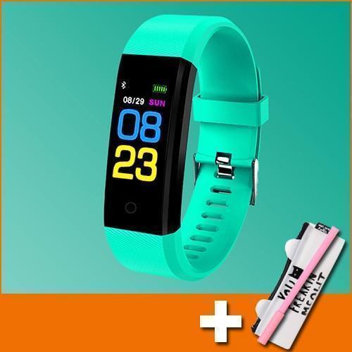 Smartwatch Jbrl Bracelet Led Digital Infantil Relógio Inteligente Casa Tech Loja Verde 