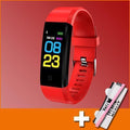 Smartwatch Jbrl Bracelet Led Digital Infantil Relógio Inteligente Casa Tech Loja Vermelho 