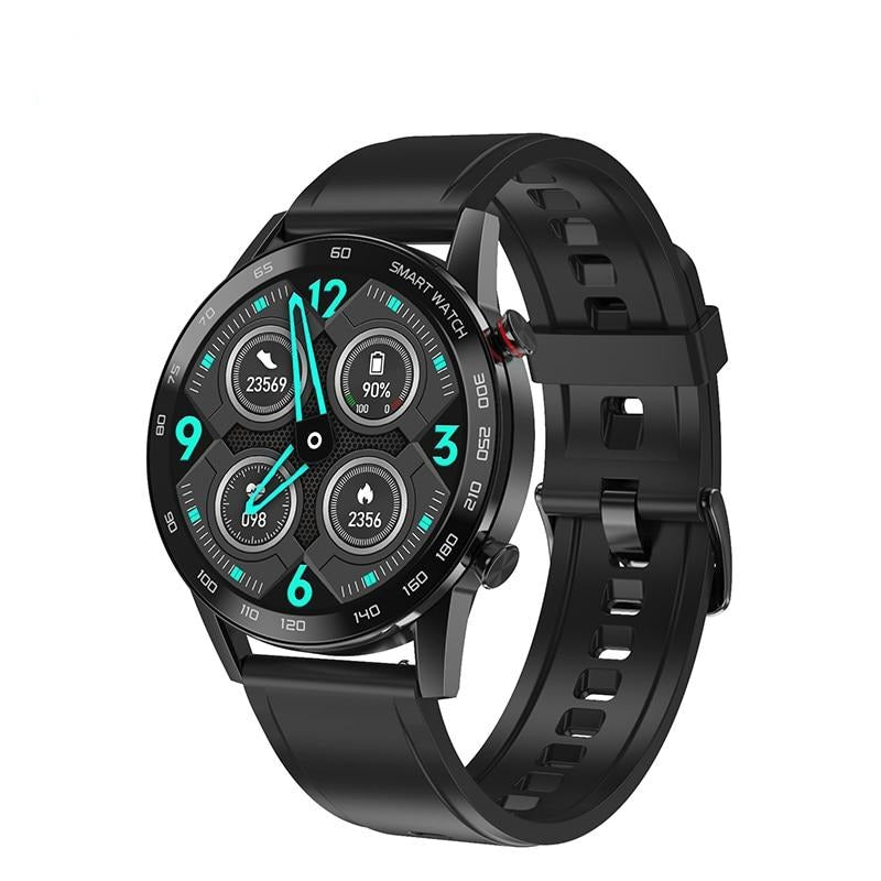 SmartWatch SANLEPUS - Sports Watch G4P11 - SmartWatch SANLEPUS Casa Tech Loja Preto - Silicone 