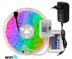 Super Fita de Led 5 Metros RGB PlayHome Wi-Fi - Alexa, Google ELD04 - Super Fita de Led RGB PlayHome Wi-Fi Alexa, Google Casa Tech Loja 5 m 