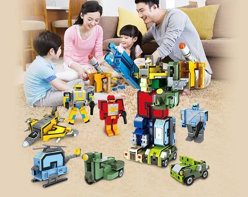 Super Robô Transform Educativo BRI26 - Super Robô Transform Educativo Casa Tech 