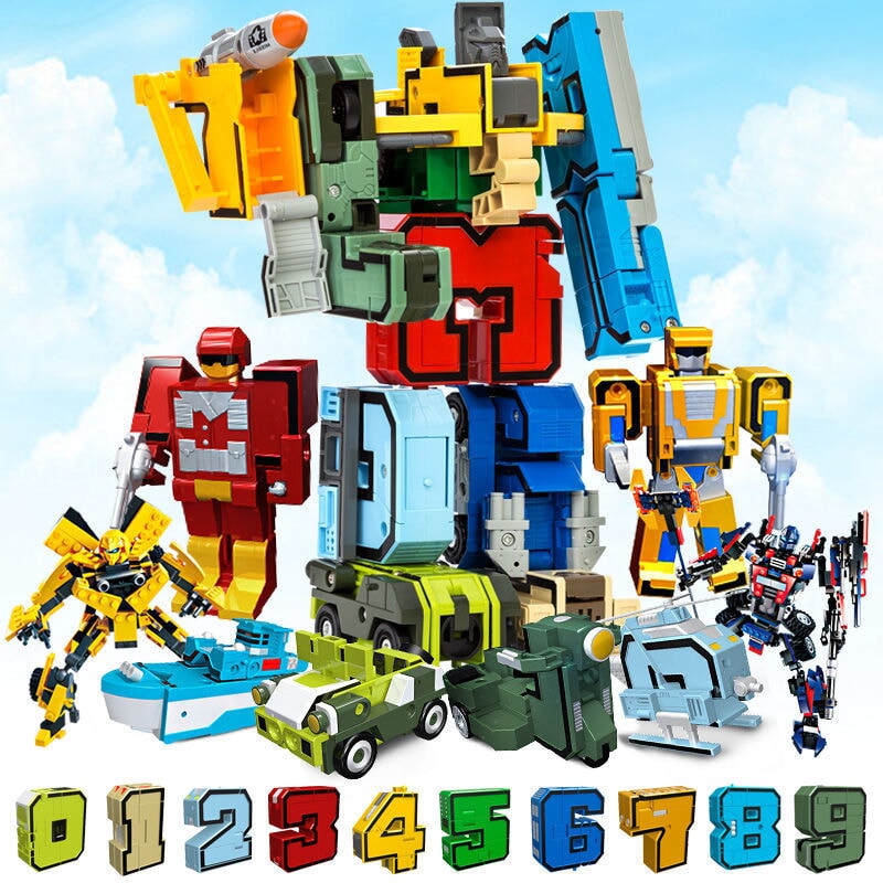 Super Robô Transform Educativo BRI26 - Super Robô Transform Educativo Casa Tech 