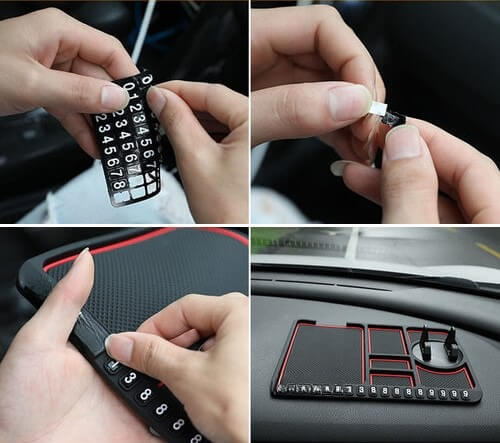 Suporte de Celular Antiderrapante Multifuncionalidade para Carro 360 Slip G7P3 - Suporte de Celular Antiderrapante Multifuncionalidade para Carro 360 Slip Casa Tech Loja 