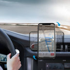 Suporte de Celular Magnético para Carro 360° Slim G6P22 - Suporte de Celular Magnético para Carro 360° Slim Casa Tech Loja 