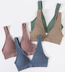 Sutiã Top Esportivo Confortável Sem Costura G5P11 - Sutiã/Top Esportivo Confortável Sem Costura Casa Tech Loja 