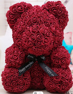 Teddy Flowers Urso De Rosas Luxuoso G1P33 - Teddy Flowers Casa Tech Loja 