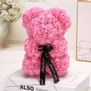 Teddy Flowers Urso De Rosas Luxuoso G1P33 - Teddy Flowers Casa Tech Loja Rosa 