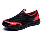 Tênis Confort Air Ortopédico G5P3 - Tênis Confort Air Casa Tech Loja Preto / Vermelho 36 