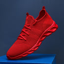 Tênis Crossfit Feminino Respirável TNF07 - Tênis Crossfit Feminino Respirável Casa Tech Vermelho 34 