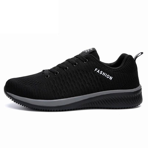 Tênis De Corrida Unissex - Runner Shoes G4P9 - Runner Shoes Casa Tech Loja Cinza - Preto 35 