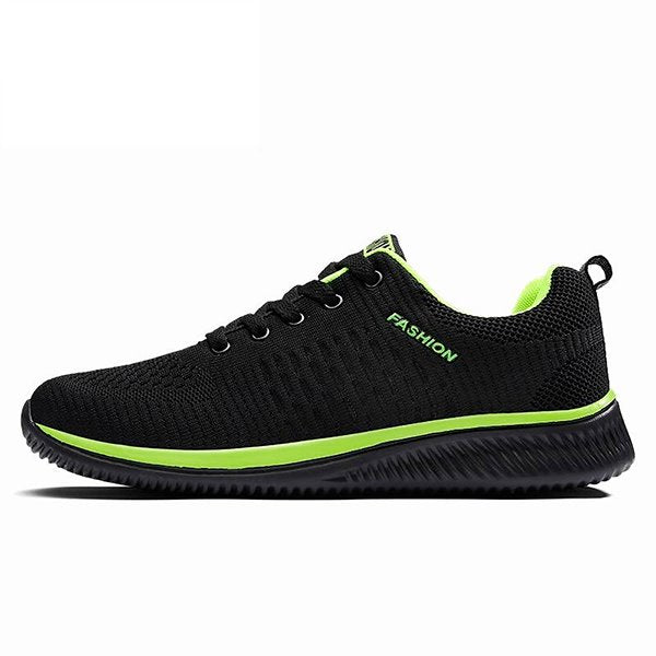 Tênis De Corrida Unissex - Runner Shoes G4P9 - Runner Shoes Casa Tech Loja Verde - Preto 35 
