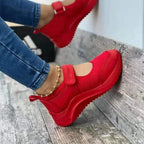 Tênis MaxConfort Feminino - Tratamento Ortopédico G1P2 Tênis Max Confort Casa Tech Loja Vermelho 35 