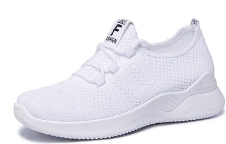 Tênis Para Caminhada Feminino TNF13 - Tênis Para Caminhada Feminino Casa Tech Branco 33 