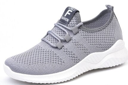 Tênis Para Caminhada Feminino TNF13 - Tênis Para Caminhada Feminino Casa Tech Cinza 33 