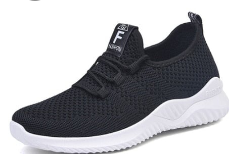 Tênis Para Caminhada Feminino TNF13 - Tênis Para Caminhada Feminino Casa Tech Preto 33 