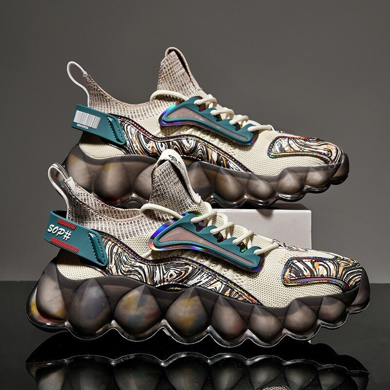 Tênis Sneaker Masculino Ultra Confortável TNM16 - Tênis Sneaker Masculino Ultra Confortável Casa Tech 