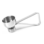 Tesoura / abridor de casca / cortador de ovo cozido ou cru de metal Casa Tech Loja 