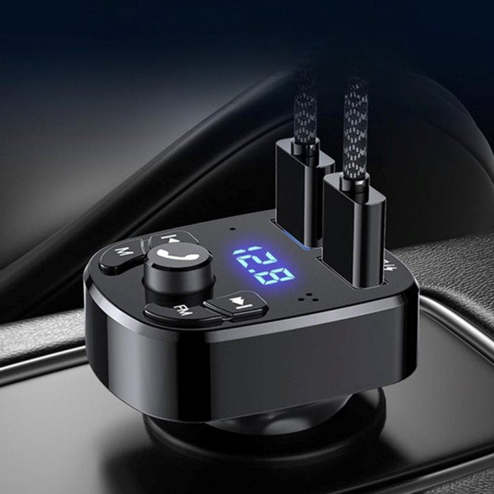 Transmissor de Som Bluetooth Automotivo ATC22 -Transmissor de Som Bluetooth Automotivo Casa Tech 