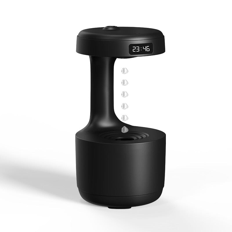 Umidificador de Ar Anti Gravidade BES07 - Umidificador de Ar Anti Gravidade Casa Tech Preto 