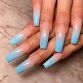 Unhas Decoradas Postiças KIT com 24 unidades G6P1 - Unhas Decoradas Postiças KIT com 24 unidades Casa Tech Loja Azul 
