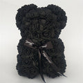 Urso De Rosas Romântico Teddy Flowers ROM05 - Teddy Flowers Casa Tech Preto 