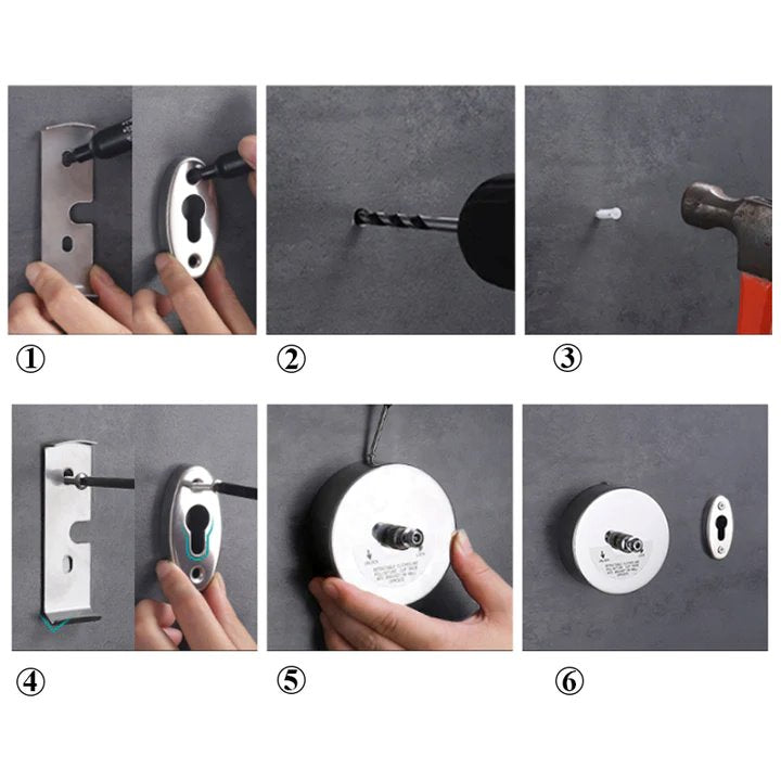 Varal Retrátil Inox UTI24 - Varal Retrátil Inox Casa Tech 