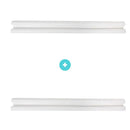 Vedador de Portas Smart - Pague 2 Leve 3 UTI04 - Vedador de Portas Smart - Pague 2 Leve 3 Casa Tech Loja Branco 2 unidades 