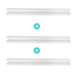 Vedador de Portas Smart - Pague 2 Leve 3 UTI04 - Vedador de Portas Smart - Pague 2 Leve 3 Casa Tech Loja Branco 3 unidades 