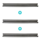 Vedador de Portas Smart - Pague 2 Leve 3 UTI04 - Vedador de Portas Smart - Pague 2 Leve 3 Casa Tech Loja Cinza 3 unidades 