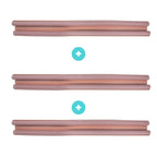 Vedador de Portas Smart - Pague 2 Leve 3 UTI04 - Vedador de Portas Smart - Pague 2 Leve 3 Casa Tech Loja Rosa 3 unidades 