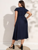 Vestido de Malha Soltinho VEF05 - Vestido de Malha Soltinho Casa Tech 