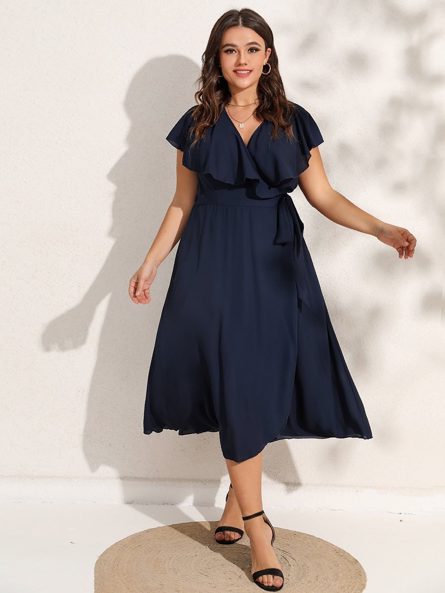 Vestido de Malha Soltinho VEF05 - Vestido de Malha Soltinho Casa Tech 